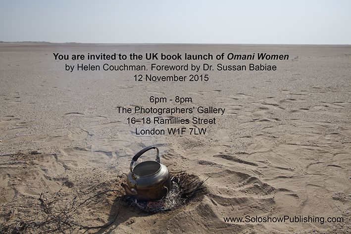 UK book launch of Omani Women at The Photographers' Gallery